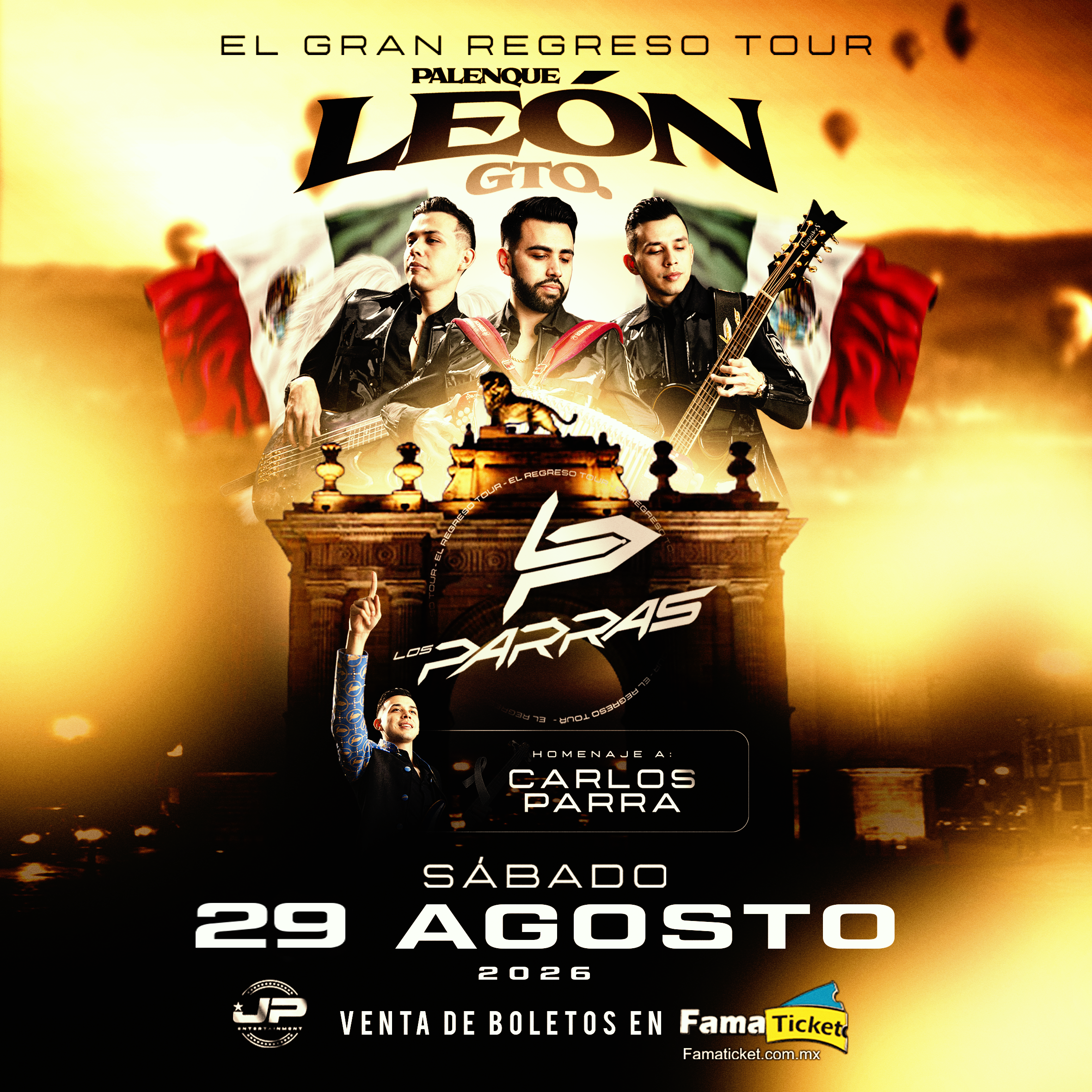 LOS PARRAS, EL GRAN REGRESO TOUR PALENQUE LEON GTO-2026-08-29